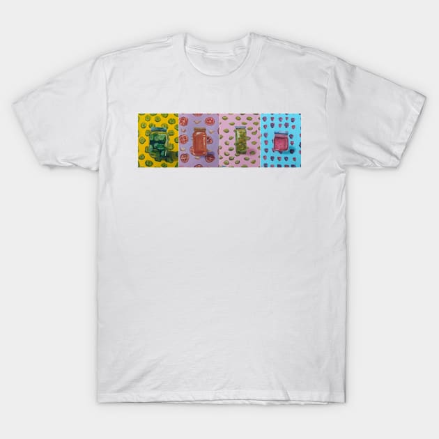 Sour, Zesty, Tangy, Sweet Pt.2 T-Shirt by HMUarts